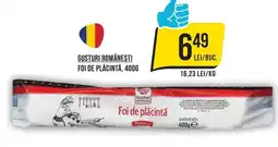 Mega Image Gusturi românesti foi de plăcintă Ofertă