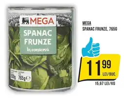 Mega Image Mega spanac frunze Ofertă