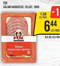 Mega Image Fox salam haiducesc, feliat Ofertă