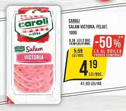 Mega Image Caroli salam victoria, feliat Ofertă