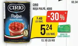 Mega Image Cirio roşii pulpa Ofertă