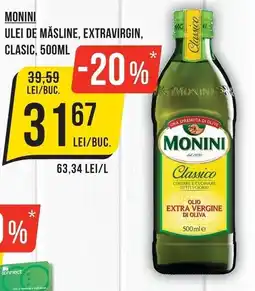 Mega Image Monini ulei de măsline, extravirgin, clasic Ofertă