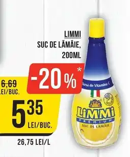 Mega Image Limmi suc de lămâie Ofertă