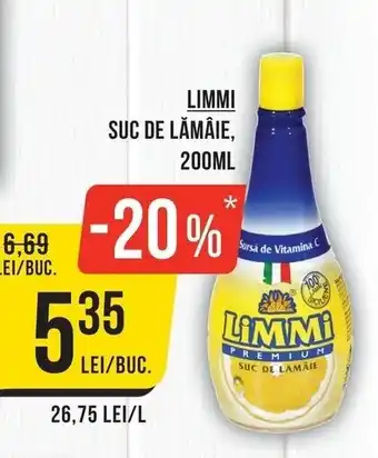 Mega Image Limmi suc de lămâie Ofertă