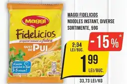 Mega Image Maggi fidelicios noodles instant Ofertă