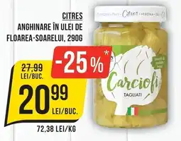 Mega Image Citres anghinare în ulei de floarea-soarelui Ofertă