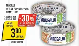 Mega Image Ardealul pate de pui/porc/porc, picant Ofertă