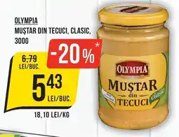 Mega Image Olympia muştar din tecuci, clasic Ofertă