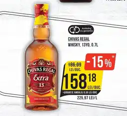 Mega Image Chivas regal whisky, 13y0, Ofertă