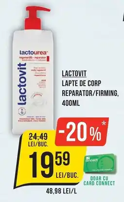 Mega Image Lactovit lapte de corp reparator/firming Ofertă
