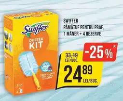 Mega Image Swiffer pămătuf pentru praf, 1 mâner + 4 rezerve Ofertă