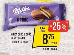 Mega Image Milka choc & choc prăjitură cu ciocolată Ofertă