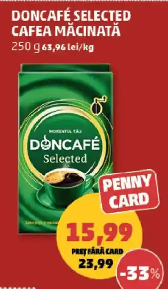 Penny Doncafé selected cafea măcinată Ofertă