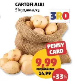 Penny Cartofi albi Ofertă