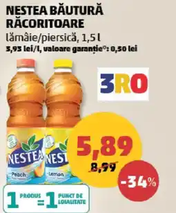 Penny Nestea băutură răcoritoare lămâie/piersicǎ Ofertă