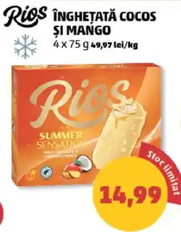 Penny Rios înghețată cocos şi mango Ofertă