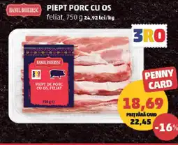 Penny Hanul boieresc piept porc cu os Ofertă