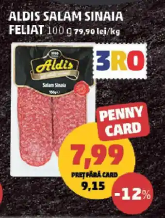 Penny Aldis salam sinaia feliat Ofertă