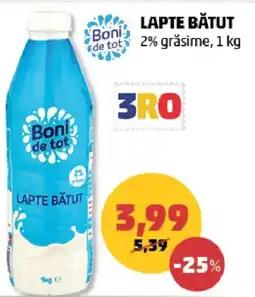Penny Boni de tot lapte bătut Ofertă