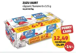 Penny Zuzu iaurt căpşuni /banane Ofertă