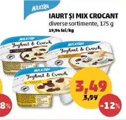 Penny Milkeria iaurt şi mix crocant Ofertă