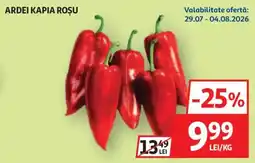 Auchan Ardei kapia roșu Ofertă