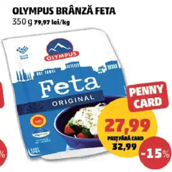 Penny Olympus brânză feta Ofertă