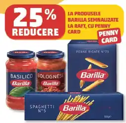 Penny La produsele barilla semnalizate la raft Ofertă