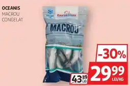 Auchan Oceanis macrou congelat Ofertă