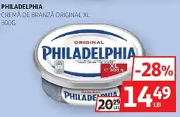 Auchan Philadelphia cremă de branză original XL Ofertă