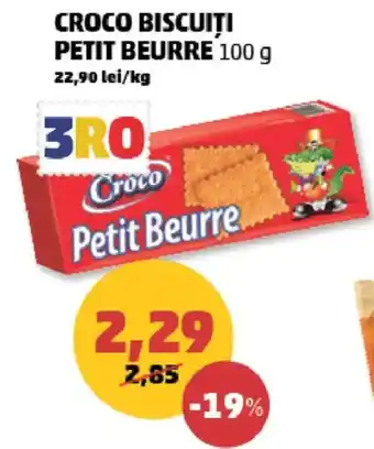 Penny Croco biscuiți petit beurre Ofertă