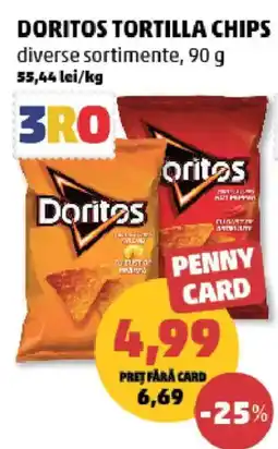 Penny Doritos tortilla chips Ofertă