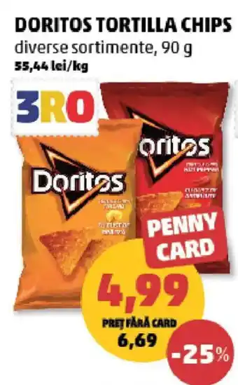 Penny Doritos tortilla chips Ofertă