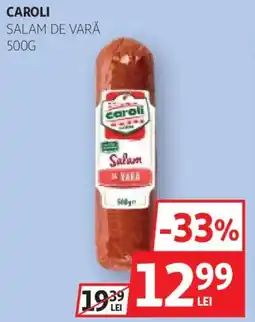 Auchan Caroli salam de vară Ofertă