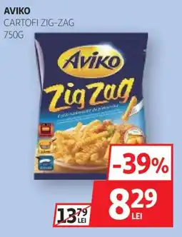 Auchan Aviko cartofi zig-zag Ofertă