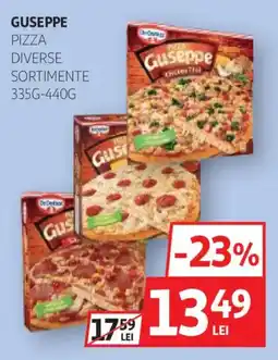 Auchan Guseppe pizza diverse sortimente Ofertă