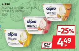 Auchan Alpro produs fermentat din soia diverse sortimente Ofertă