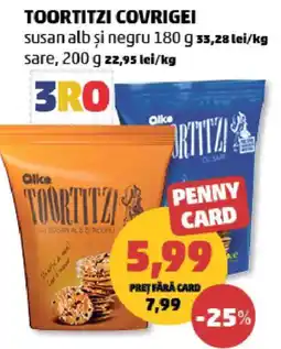 Penny Toortitzi covrigei Ofertă