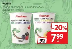 Auchan Auchan produs fermentat pe bază de cocos Ofertă