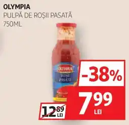 Auchan Olympia pulpă de roşii pasată Ofertă
