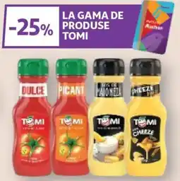 Auchan La gama de produse Tomi Ofertă