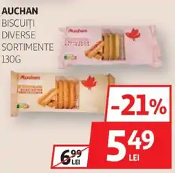 Auchan Auchan biscuiti Ofertă