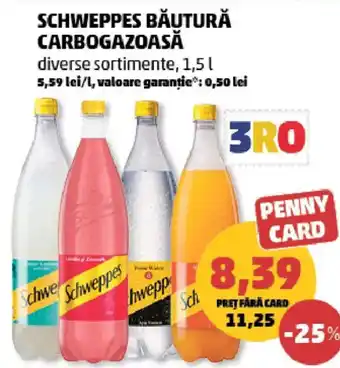 Penny Schweppes băutură carbogazoasă Ofertă