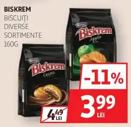 Auchan Biskrem biscuiti Ofertă