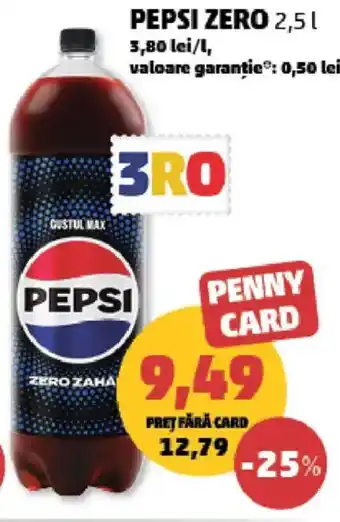 Penny Pepsi zero Ofertă