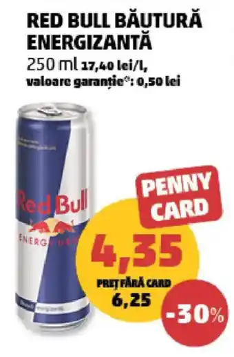 Penny Red bull băutură energizantă Ofertă