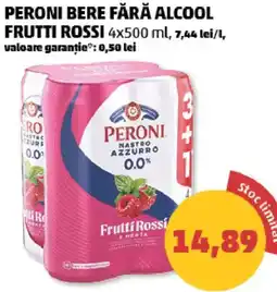 Penny Peroni bere fără alcool frutti rossi Ofertă