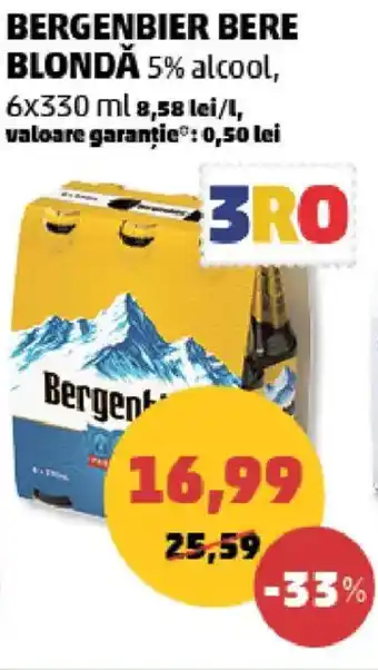 Penny Bergenbier bere blondă Ofertă