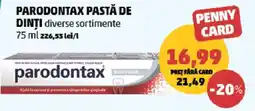 Penny Parodontax pastă de dinţi Ofertă