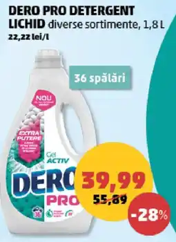 Penny Dero pro detergent lichid Ofertă
